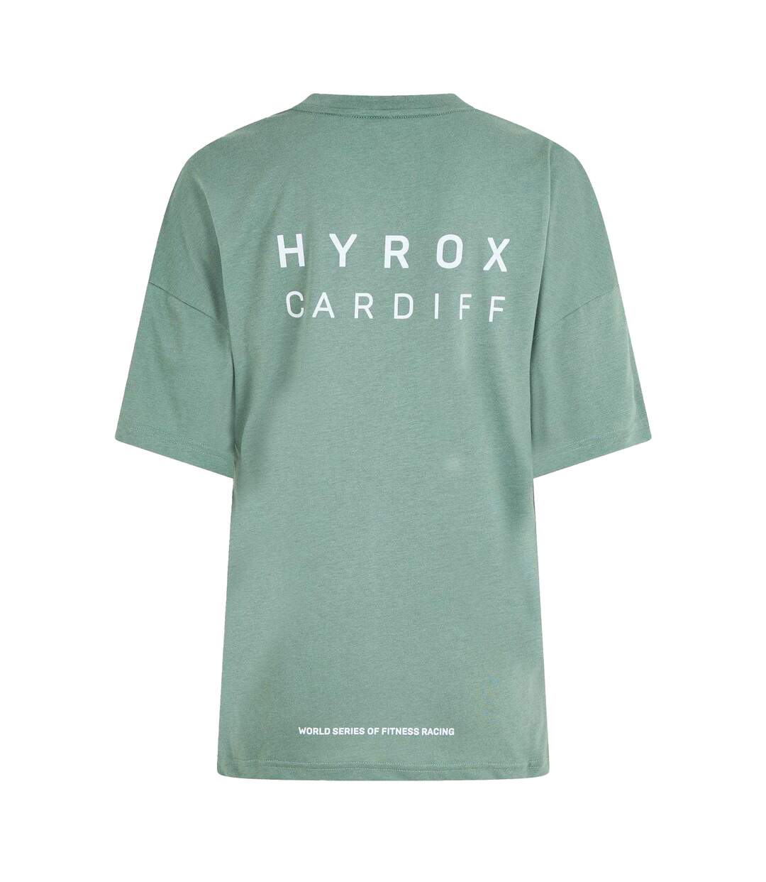 Womens/ladies Hyrox Logo Performance T-shirt Eucalyptus Puma-2