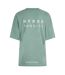 Womens/ladies Hyrox Logo Performance T-shirt Eucalyptus Puma-2