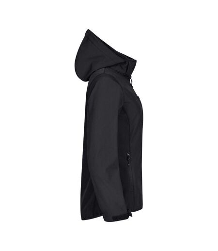Veste Softshell Classic Femme Noir Clique