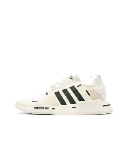 Baskets Blanches/Noires Homme Adidas Nmd