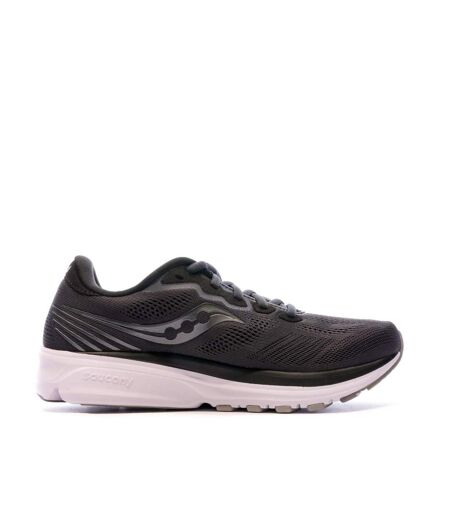 Chaussures de running noires mixte saucony ride 14