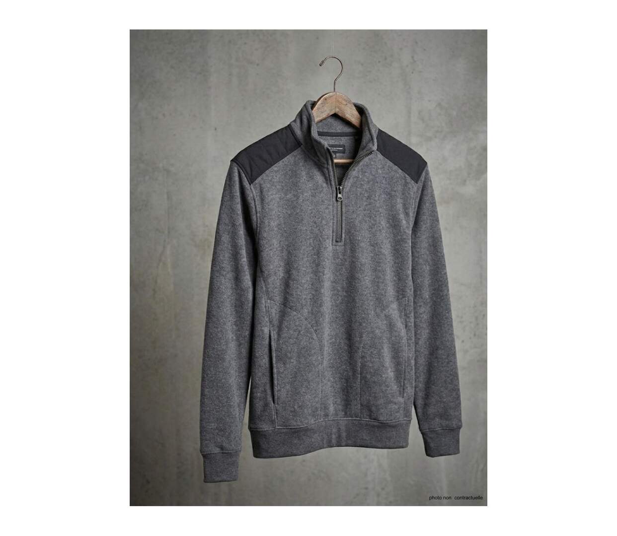 Sweat shirt col camionneur PIERRO1-4