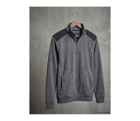 Sweat shirt col camionneur PIERRO1