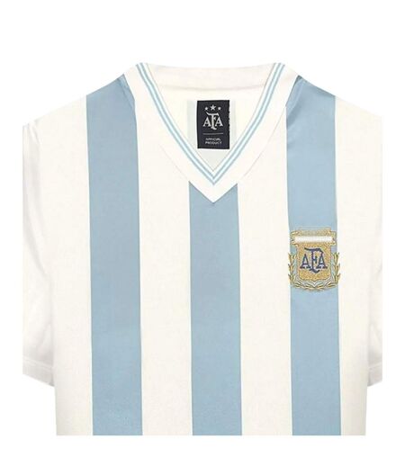 Maillot Motif/style Argentine Homme Bleu Blanc Score Draw