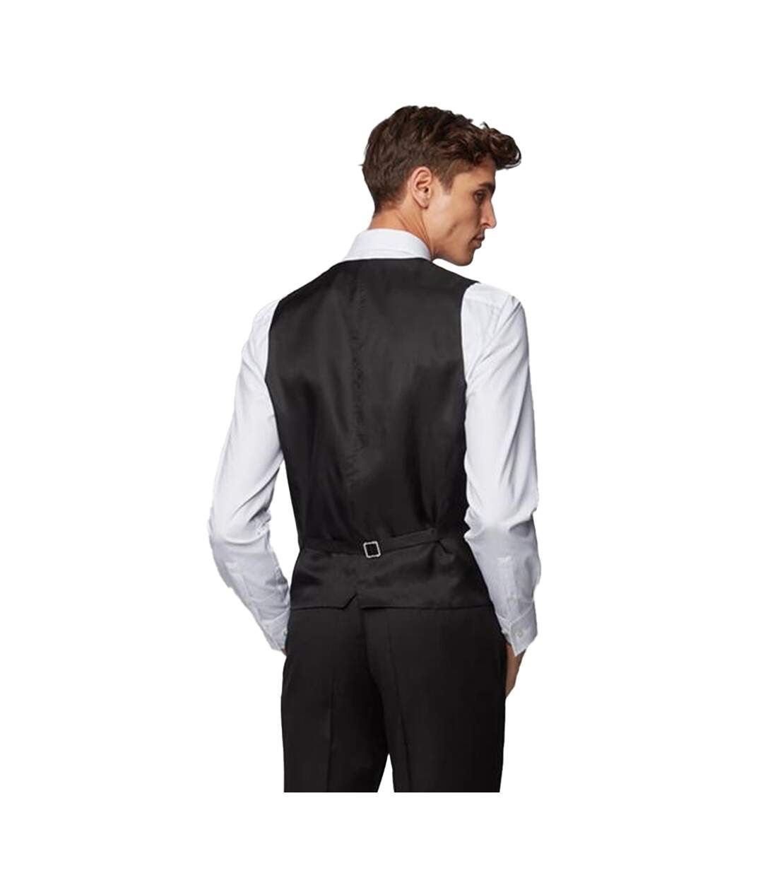 Gilet Wilson Homme Noir Boss-3