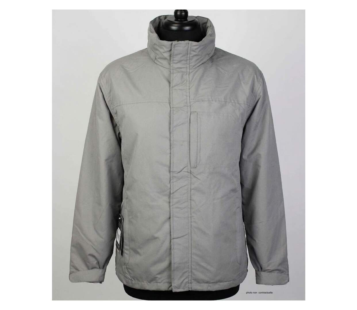 Coupe-vent Homme OGALO 919072 gris : la protection outdoor discrète et efficace-3