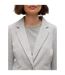 Blazer Manches Longues Julia Femme Gris Clair Chiné Vero Moda-4