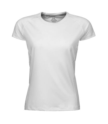 T-shirt De Sport Femme Blanc Tee Jays