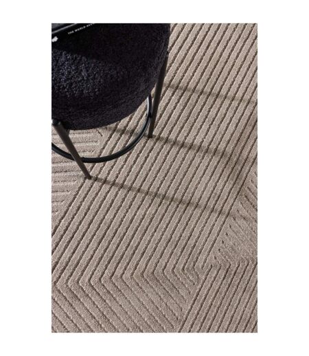 Tapis Déco Aron Solar 160x230cm Marron