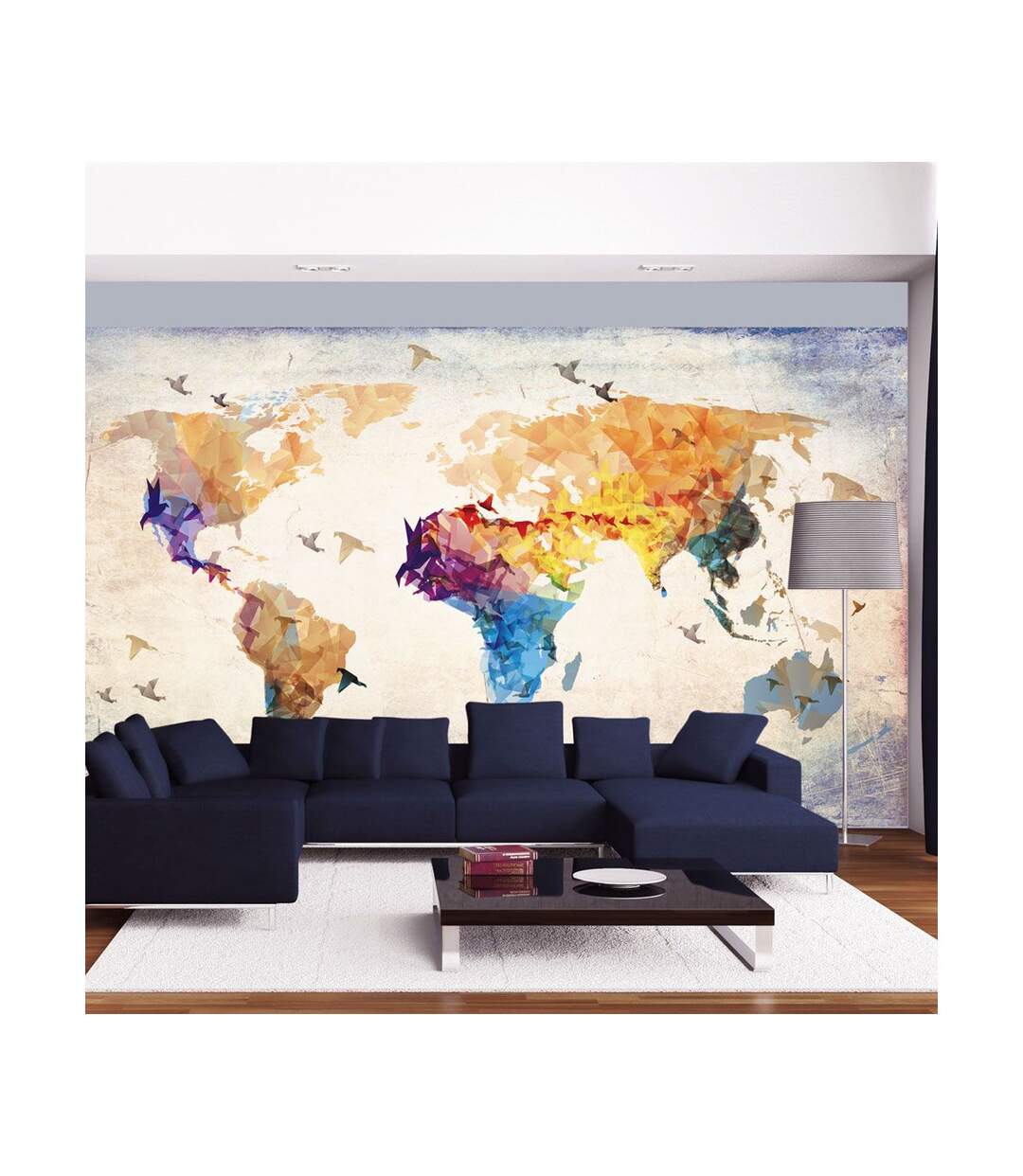 Papier Peint Paper Birds II 450x270cm-1
