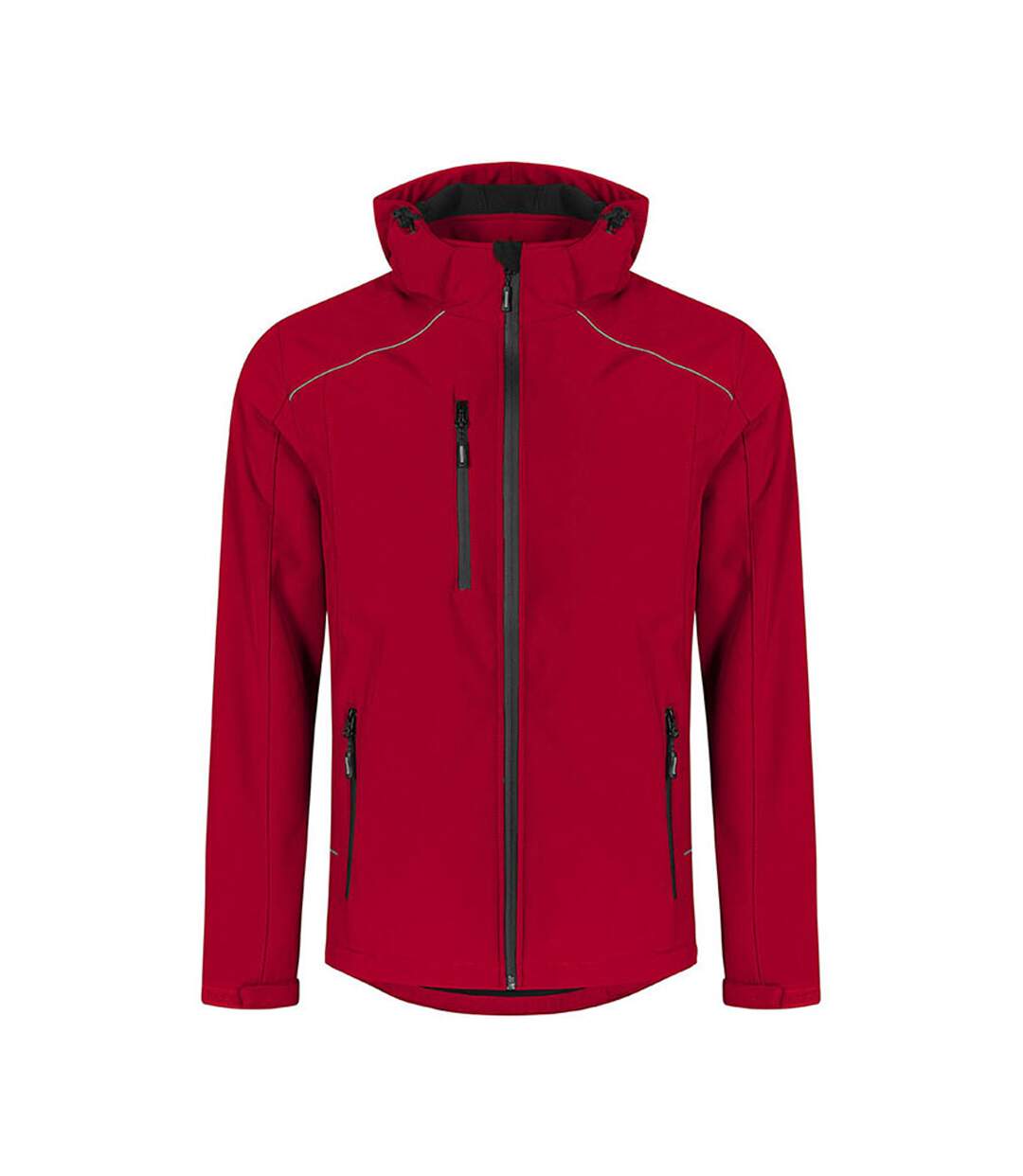 Veste Softshell Homme Rouge Feu Promodoro-1