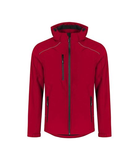 Veste Softshell Homme Rouge Feu Promodoro