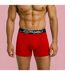 5 Pack Mens Cotton Rich Stretch Athieu Boxers Soft Breathable Underwear-5