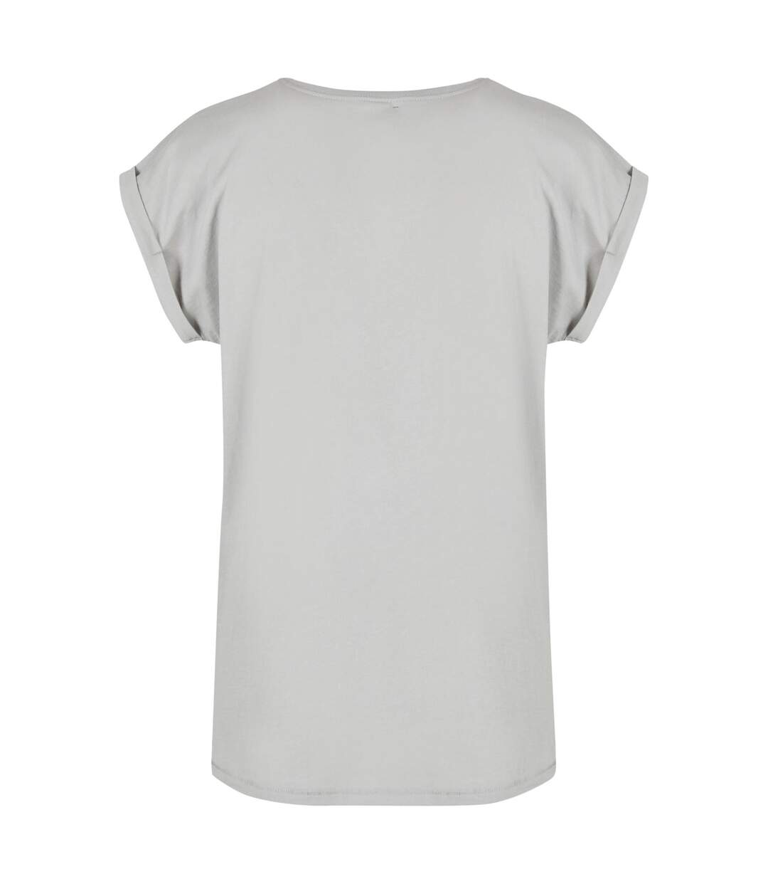 T-shirt Femme Gris Pâle Build Your Brand-2