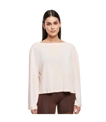 T-shirt Manches Longues Femme Rose Urban Classics