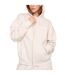 Veste À Capuche Manches Longues Femme Sable Rose London-1