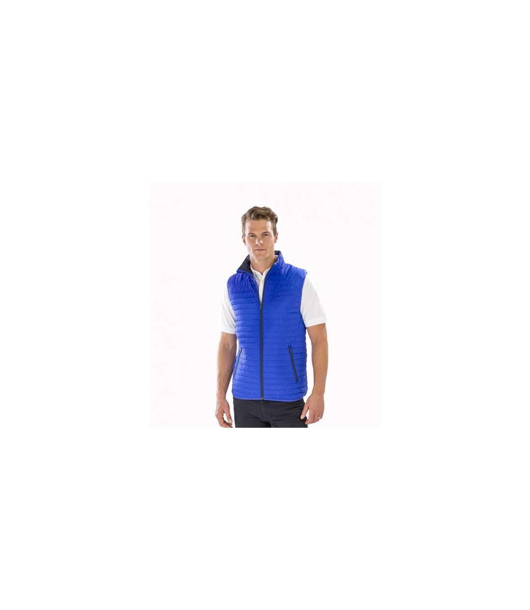 Unisex adult gilet royal blue/navy Result-2