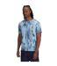 Mens Launch Elite Tie Dye T-shirt Blue Under Armour-1