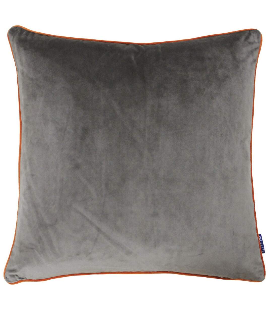 Paoletti Meridian Cushion Cover (Mocha/Pumpkin) - UTRV1119