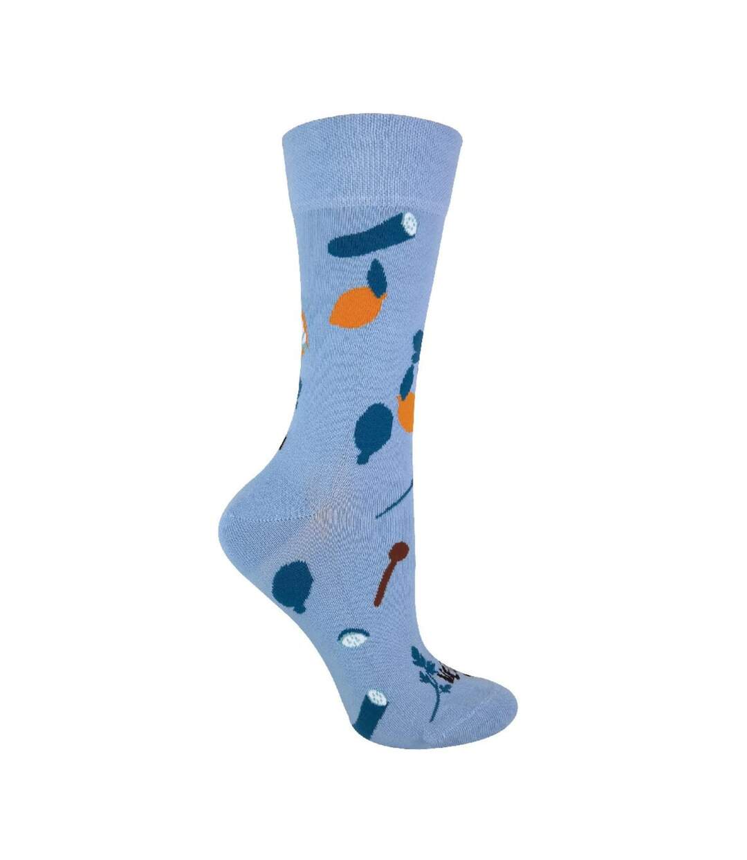 Chaussettes Femme Coton avec Motifs Vegan-1