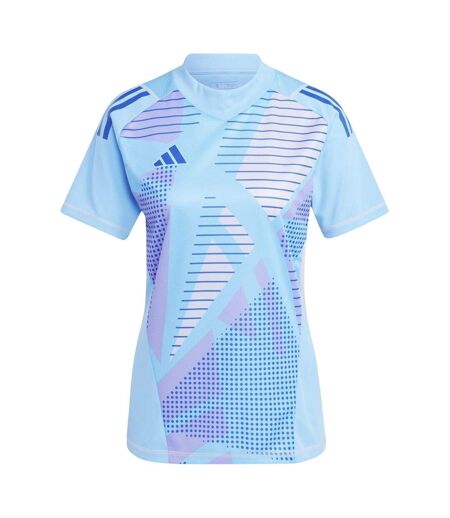 T-shirt Manches Raglan Femme Bleu Adidas
