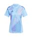 T-shirt Manches Raglan Femme Bleu Adidas-1