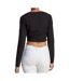 Top noir femme adidas long sleeve - l-2