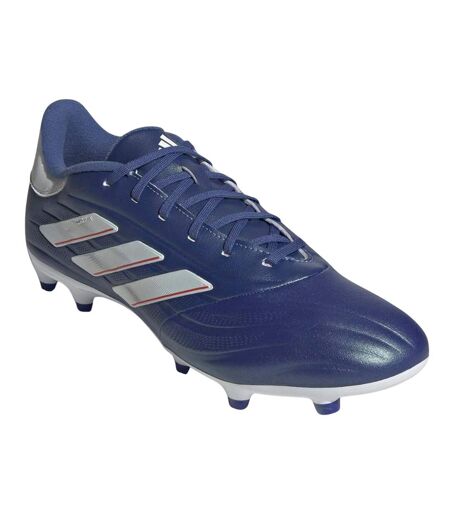 Mens Copa Pure Ii League 3 Stripes Leather Firm Ground Football Boots Blue Adidas