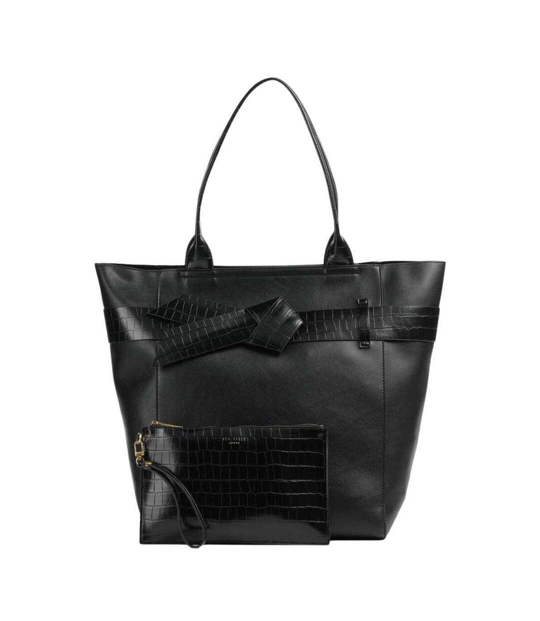 Tote Bag Motif/style Imprimé Crocodile Femme Taille Unique Noir Ted Baker-2