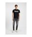 Mens Thinking 1 Signature Logo Regular T-shirt Black Boss-4