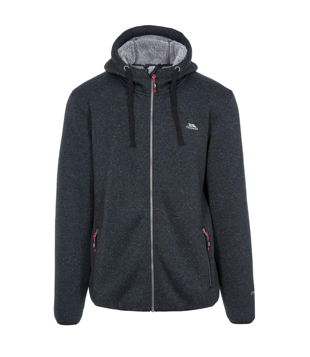 Trespass Mens Tableypipe Fleece Jacket (Black Marl) - UTTP4758-1