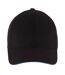 Casquette De Baseball Buffalo Noir Bleu Roi SOLS-1