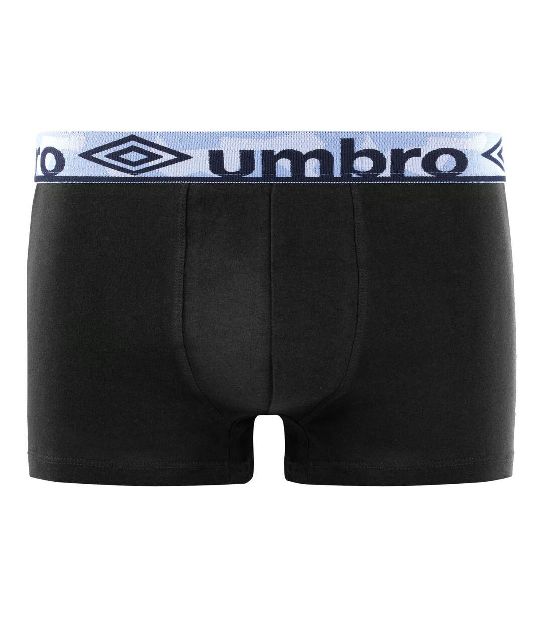 Lot de 6 boxers homme en coton ceinture subli Force Umbro-3