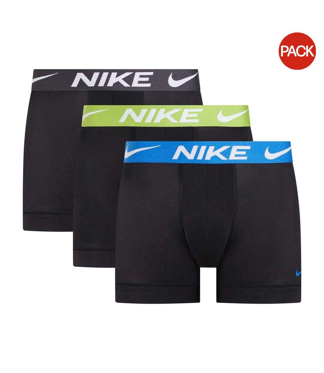 Pack Of 3  Mens Dri-fit Essential Micro Boxer Shorts  Black Nike-1