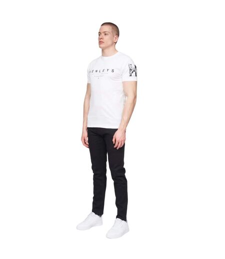 T-shirt hentyme homme blanc Henleys