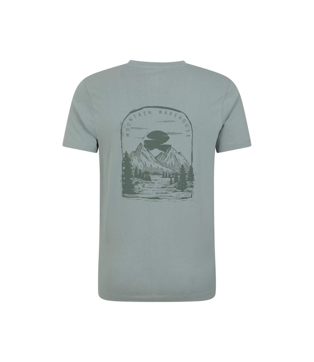 T-shirt homme kaki clair Mountain Warehouse