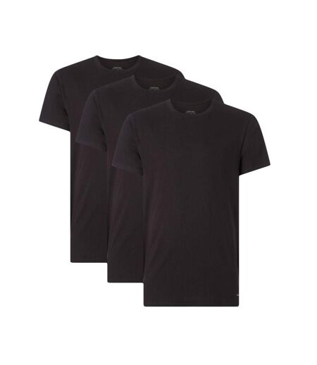 Lot x3 T-shirts Noir Homme Calvin Klein - L