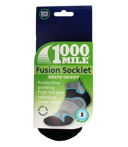 1000 Mile - Ladies Fusion Ankle Anti Blister Socks