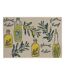 Tapis de Cuisine Antidérapant Garrigue 60x90cm Beige-1