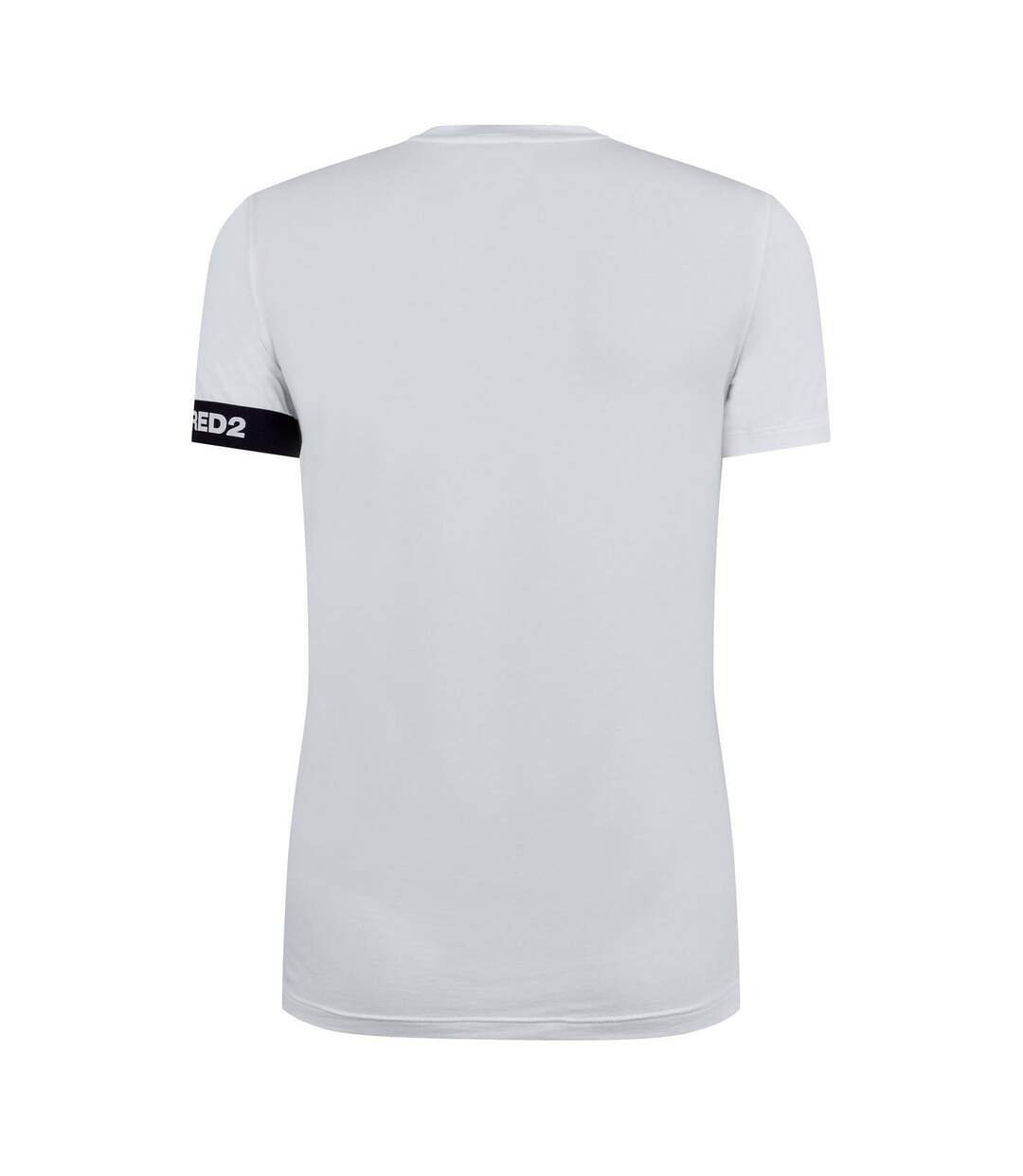 Mens Logo Stretch T-shirt White DSquared2-2