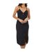 Robe Mi-longue Motif/style À Pois Femme Noir Blanc Brave Soul-2