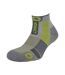 Chaussettes de randonnée vert/gris adulte middle trek air-1