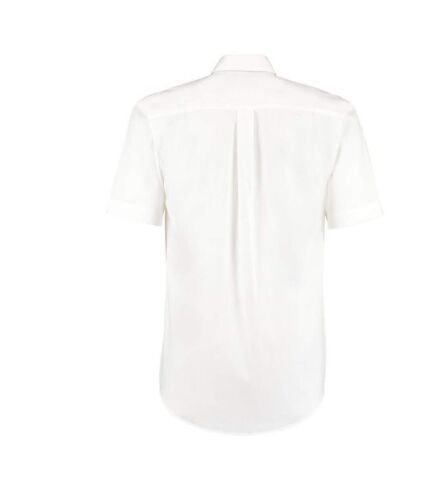 Kustom Kit Mens Short Sleeve Corporate Oxford Shirt (Mid Blue) - UTBC595