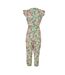 Womens/ladies Floral V Neck Casual Jumpsuit Multicoloured Print AX Paris-3
