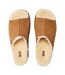Womens/ladies Greenport Suede Open Toe Mule Slippers Chestnut UGG-3