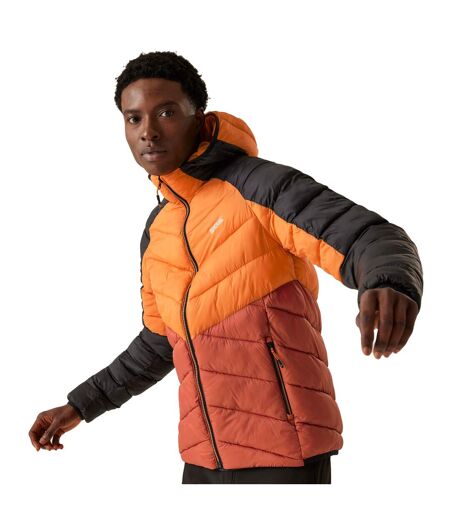 Veste Isolée Dalent Homme Orange Sombre Ocre Rouge Regatta