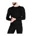 Haut Thermique Manches Longues Homme Noir Campri-3