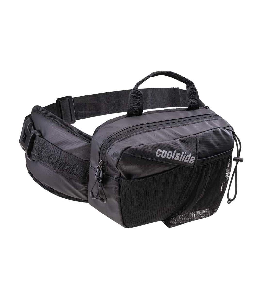 Skopje Waist Bag One Size Black Tarpaulin Coolslide-4