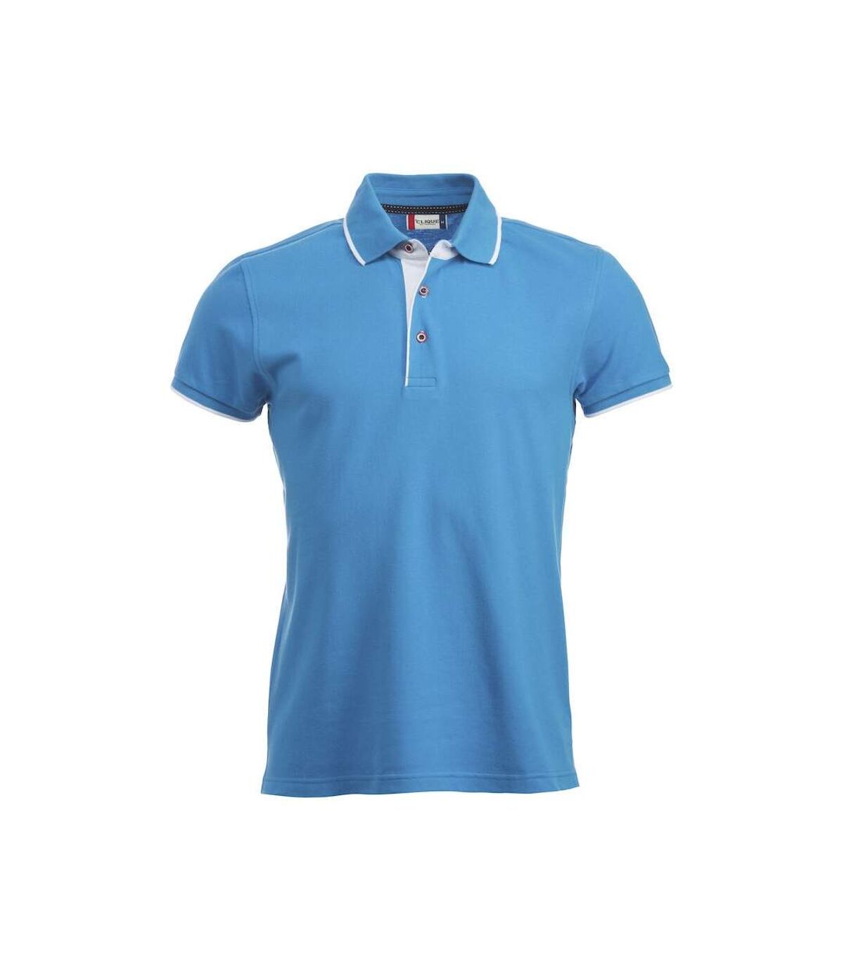Clique Mens Seattle Polo Shirt (Bright Blue)