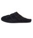 Womens/ladies chrissie corduroy fleece lined slippers navy FitFlop-3